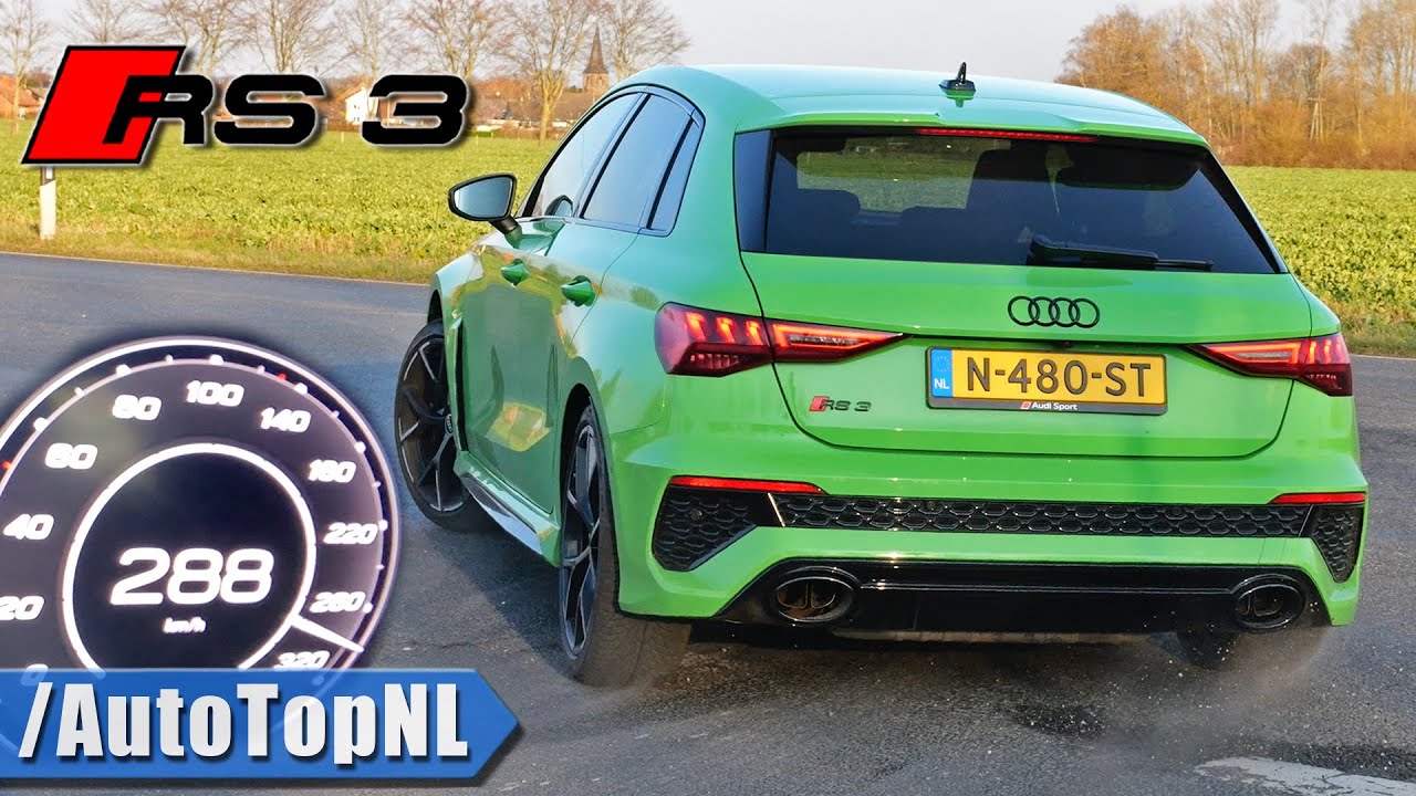 2022 AUDI RS3 Sportback 8Y | 0-288 KM/H Acceleration | POV Drive & Sound by AutoTopNL