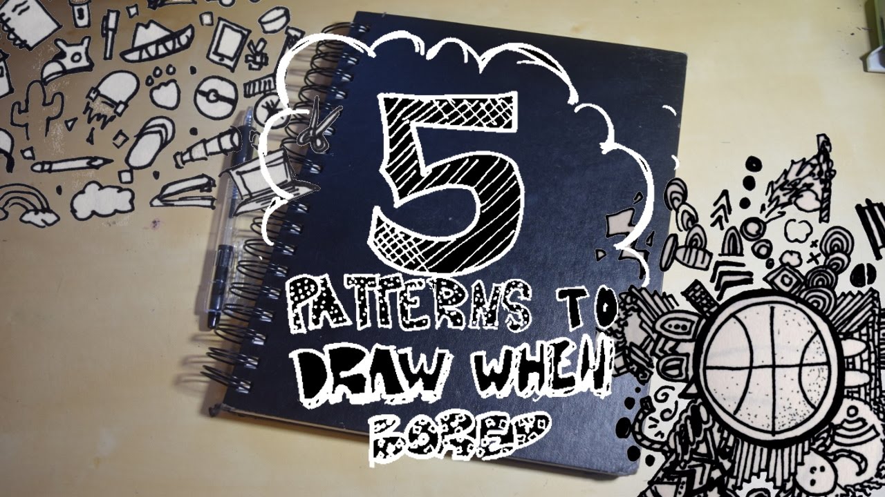 5 Patterns To Draw When Bored