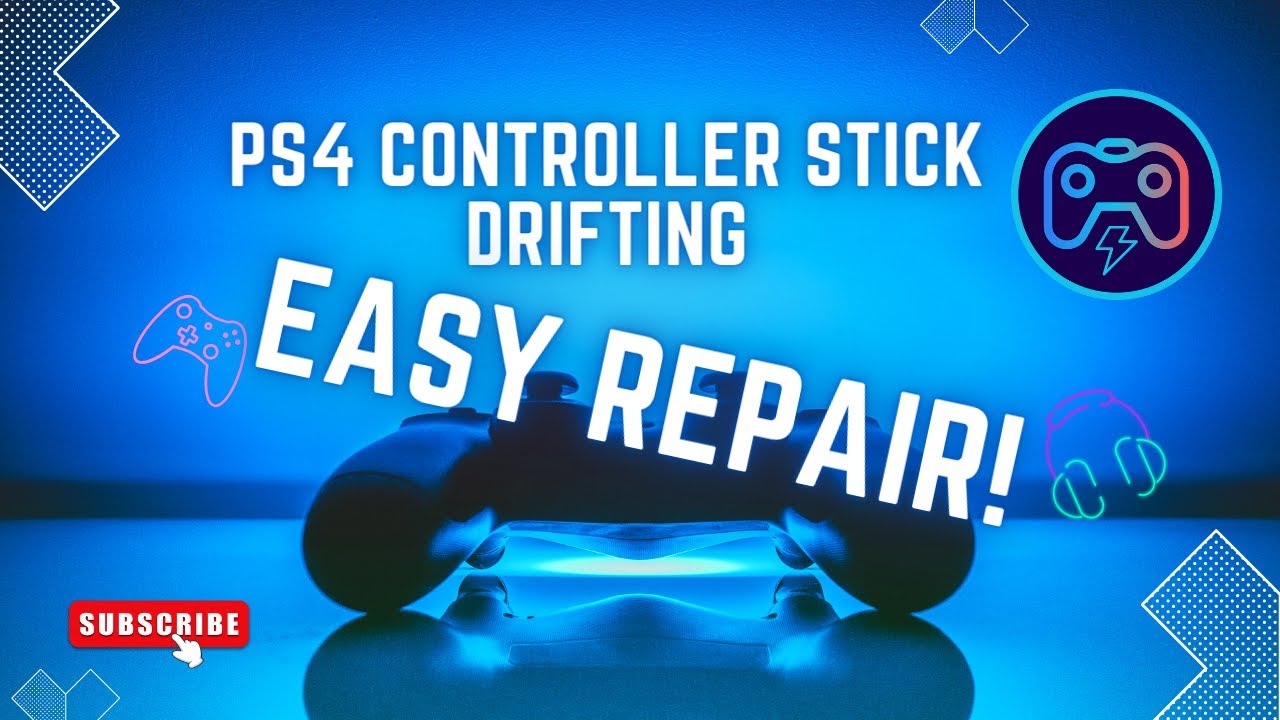 PS4 controller analogue stick drifting - Easy Repair!