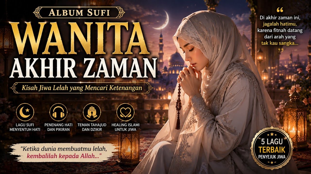 ALBUM SUFI WANITA AKHIR ZAMAN || Kisah Jiwa Lelah yang Mencari Ketenangan 