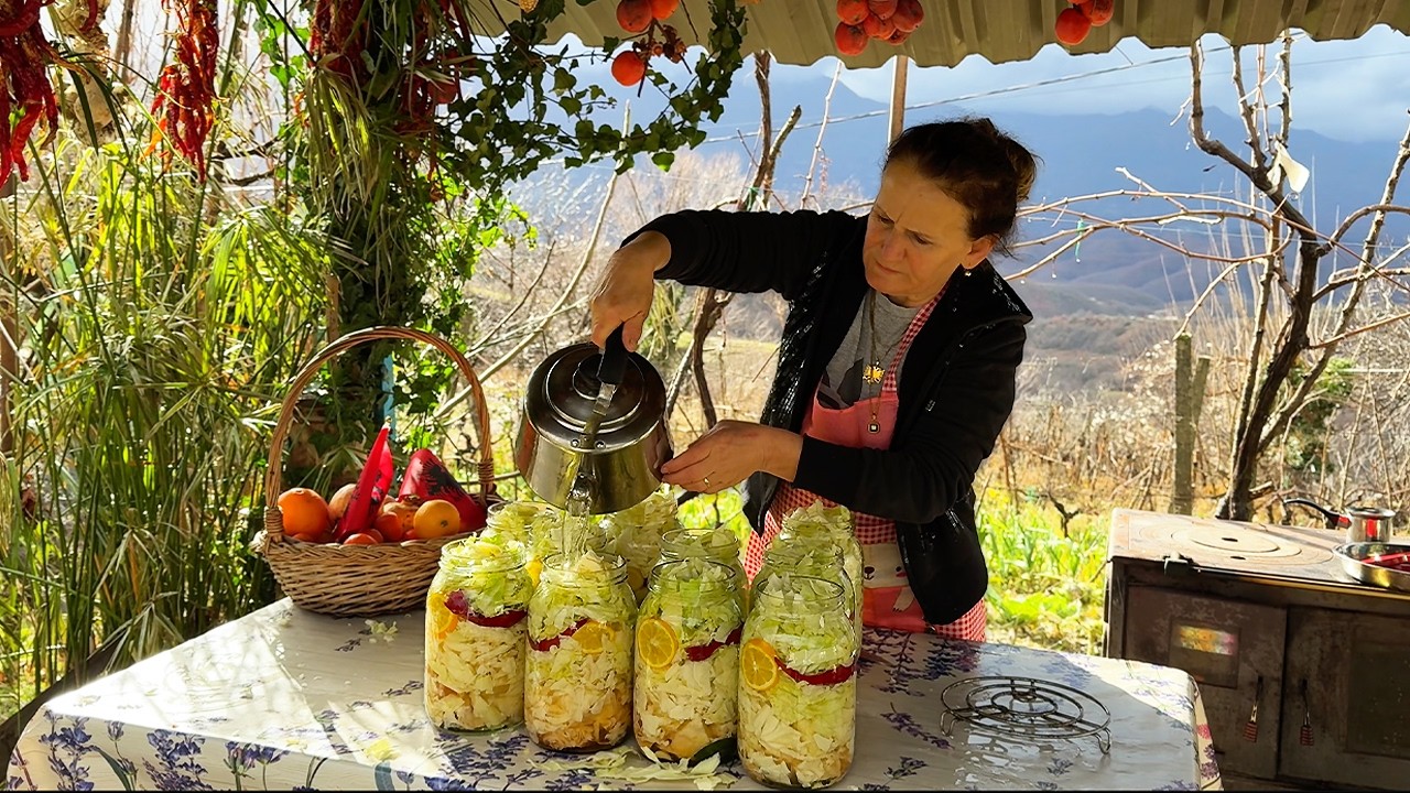Traditional Albanian Pickled Vegetables 🫙🇦🇱 – Village Pantry Classics 🏡