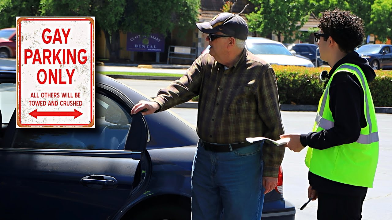 Gay Parking Only Prank!