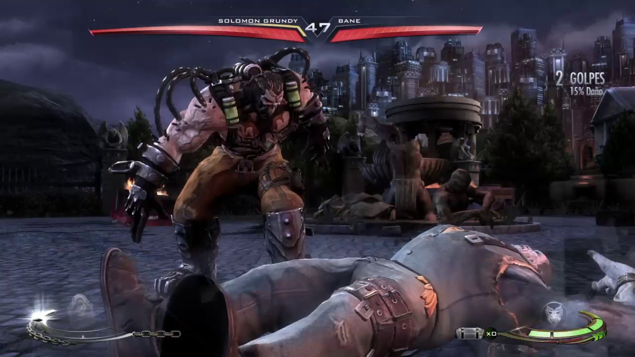 Injustice: Gods Among Us bane vs solomon grundy