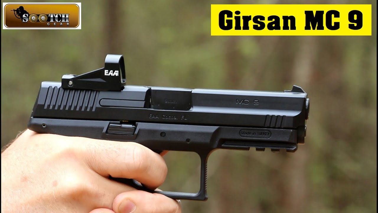EAA Girsan MC9 Pistol 9mm - Sootch00 Review