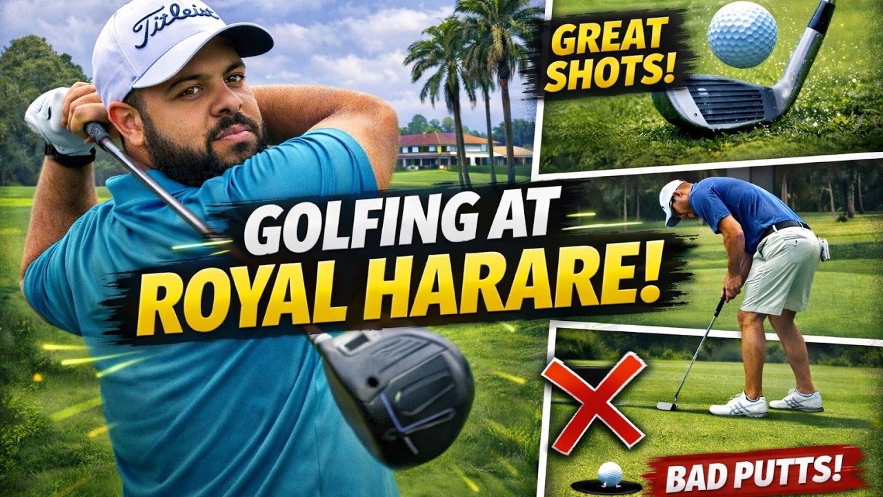 My First YouTube Golf Video | 9 Holes at Royal Harare