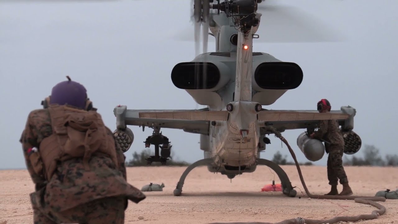U.S. Marines with Marine Wing Support Squadron (MWSS) 172 Execute  FARP Operations During MCCRE