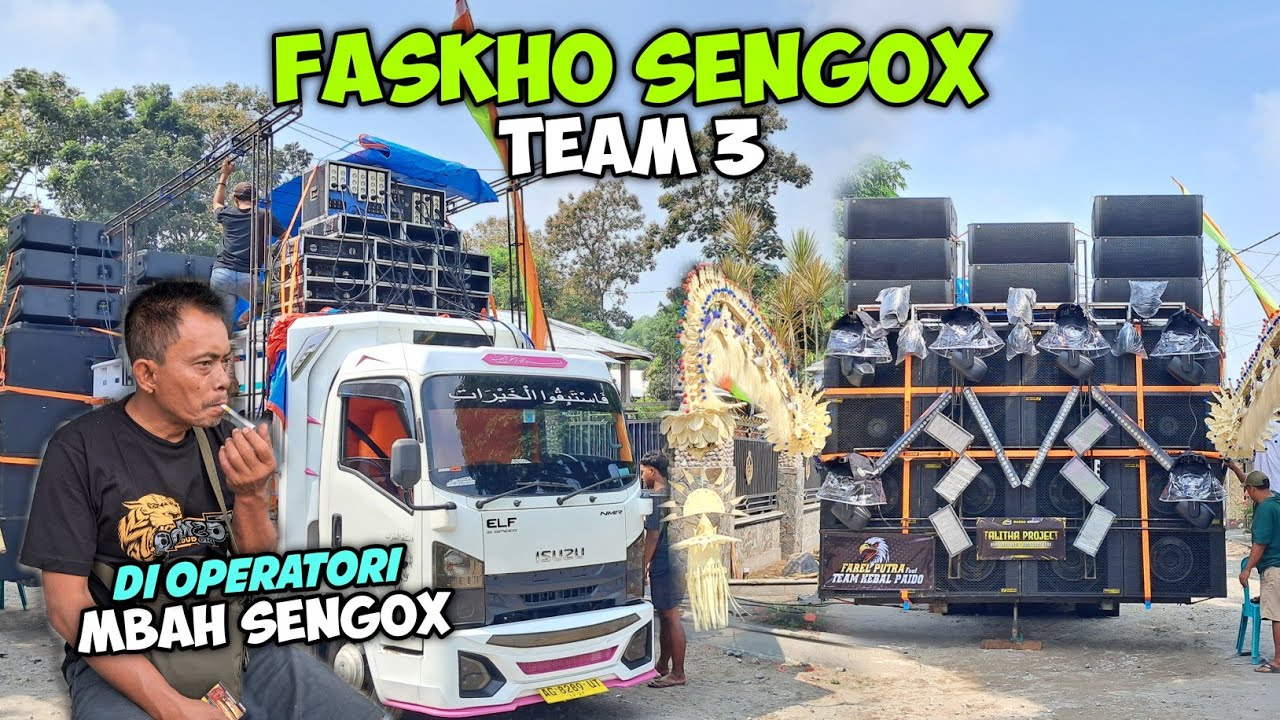 INI ALASAN MBAH SENGOX KALI INI PAKAI SPIKER GOLIAT NEO DI BOX PARATELNYA