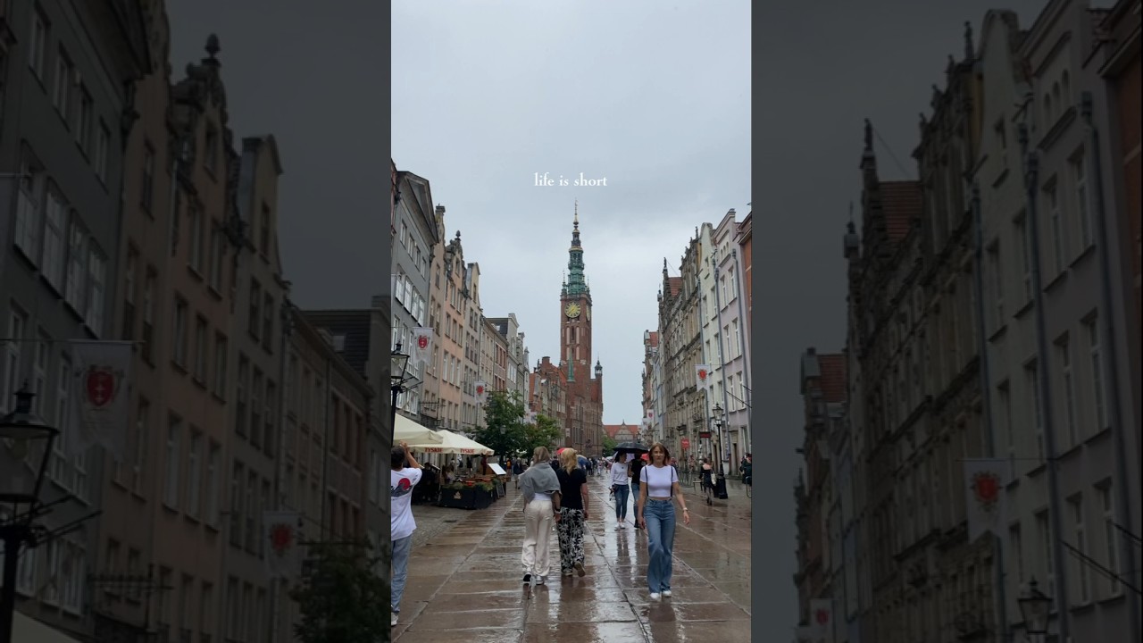 4K Gdańsk &ndash; A Charming Old Town #travel #gdansk #poland #oldtown #castle #visiteurope #europe