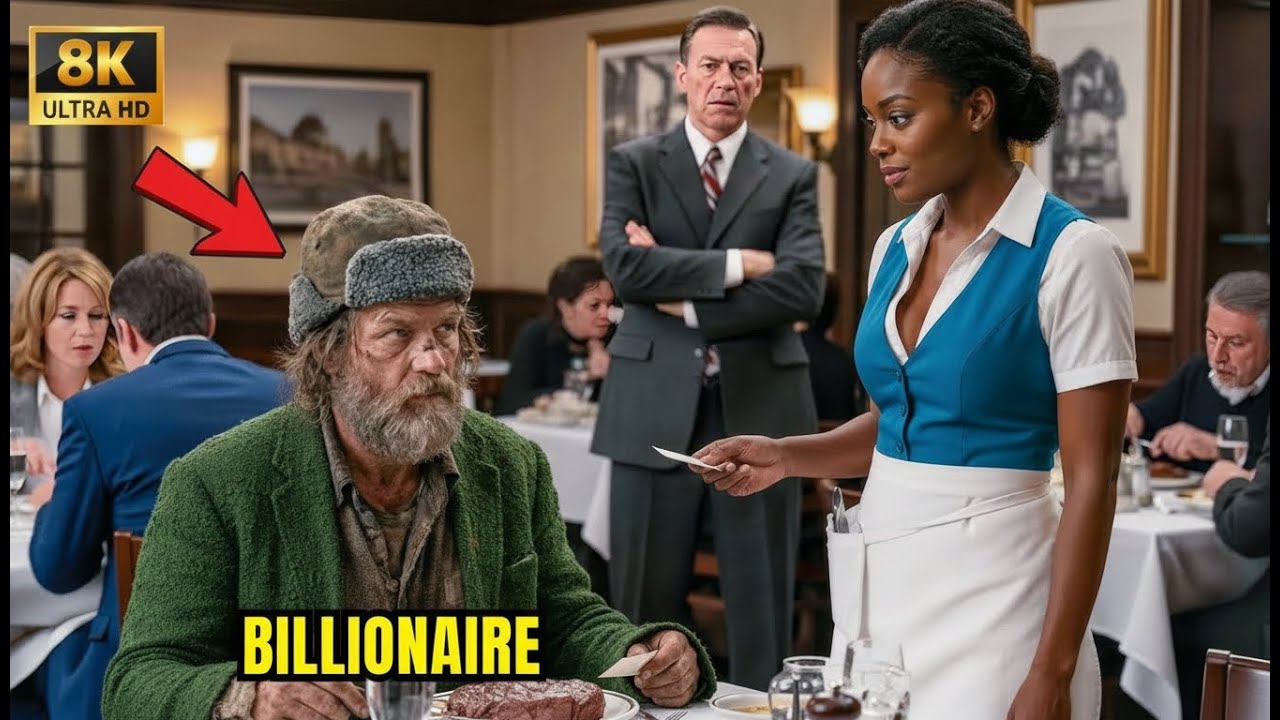 Undercover Billionaire Orders a Steak — The Note from a Black Waitress Stopped Him Cold