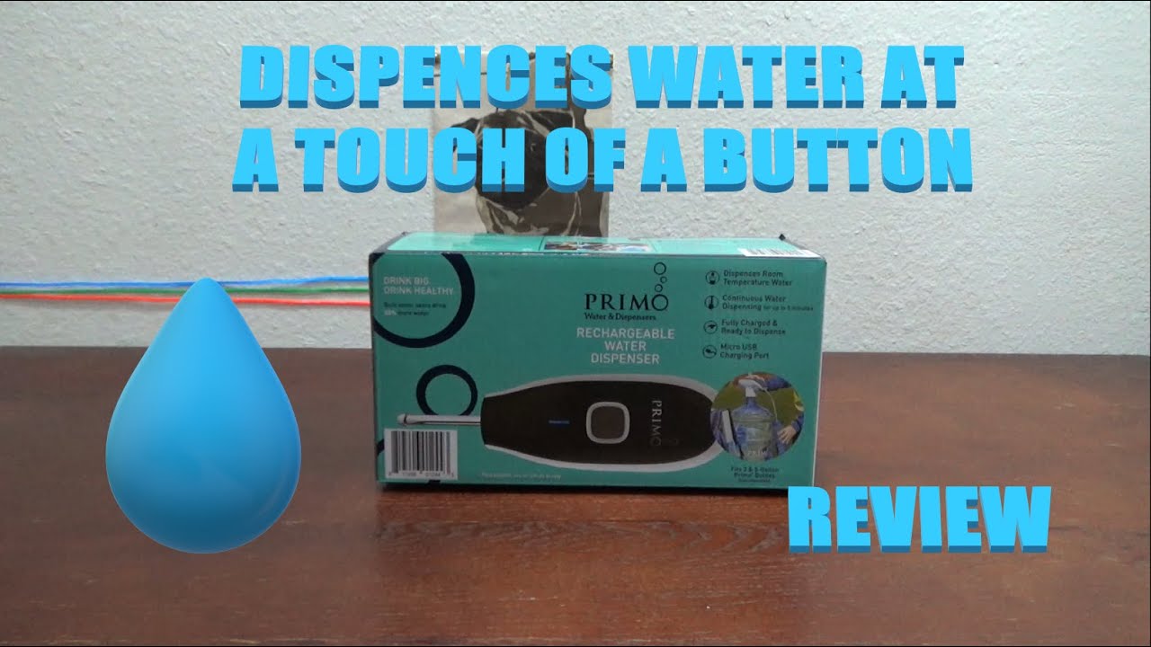 Primo Rechargeable Water Dispenser Review 2020!!