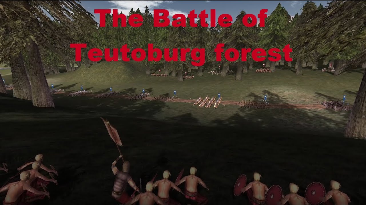 Rome total war - battle of Teutoburg forest (Very Hard)