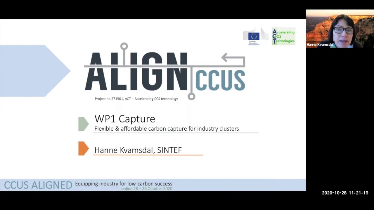 WP1 - Capture / CCUS ALIGNED Event