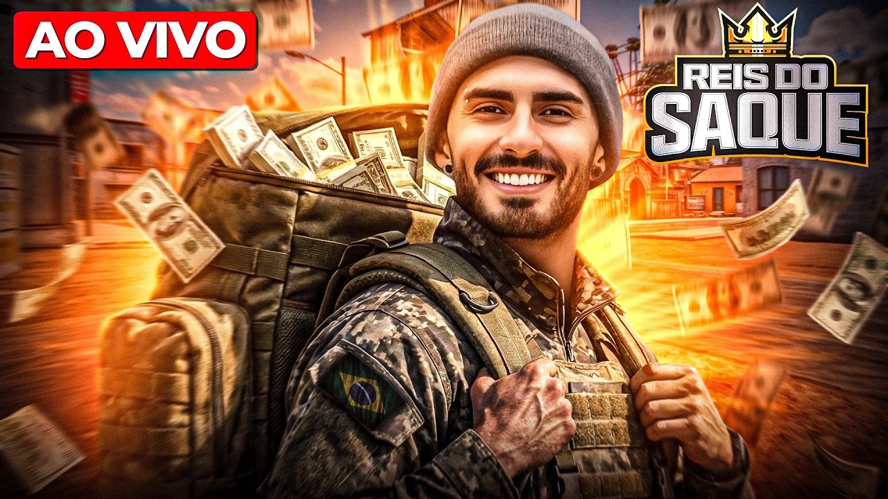 🔴 REIS DO SAQUE ON FIRE HJ! - COD: MOBILE