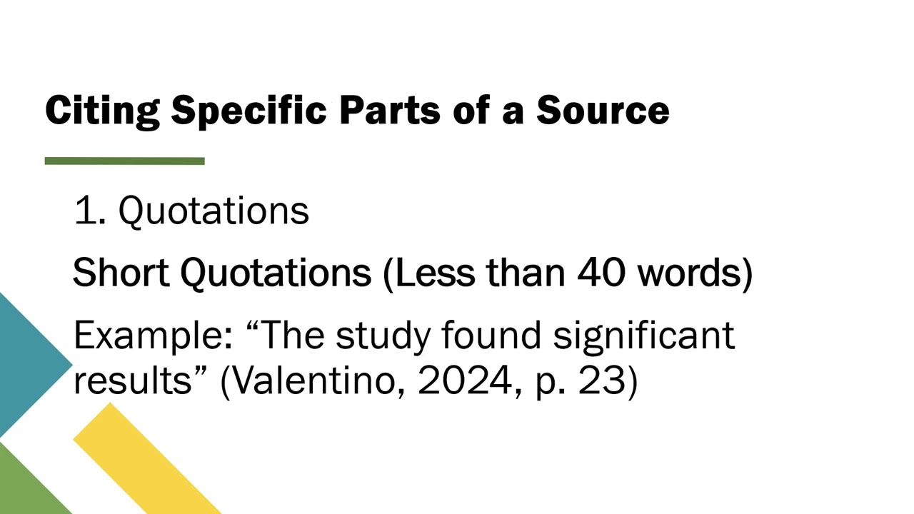 IN TEXT CITATION PART 2