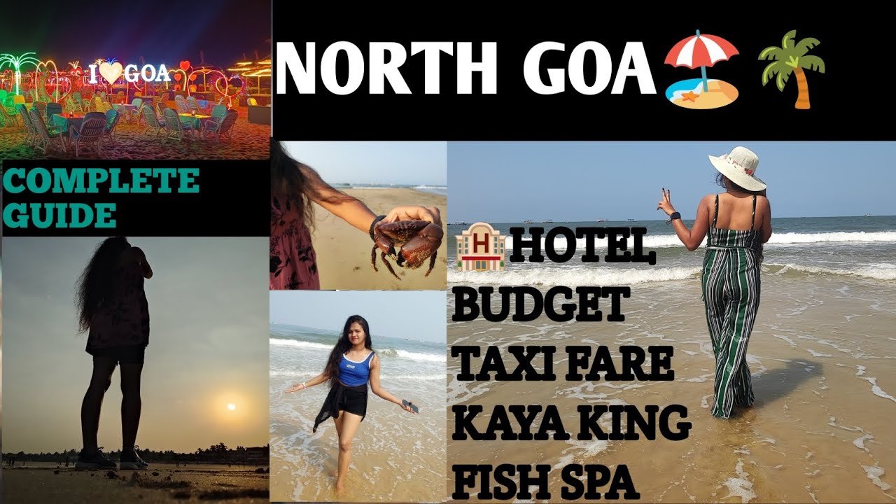NORTH GOA 🏖|| Baga and Calangute Beach🏖🌴|| Stay, Budget,Taxi fare Everything discussed in this video