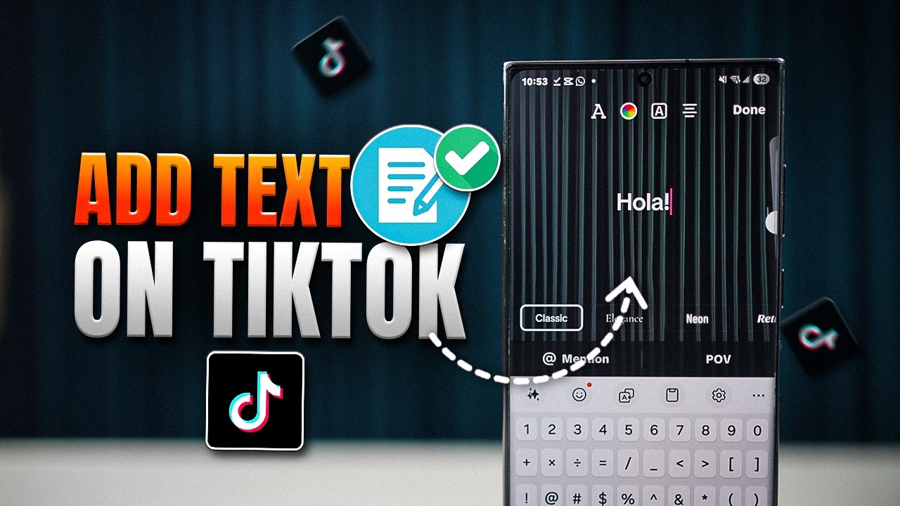 Легко добавляйте текст к видео в TikTok | Инструкция по добавлению текста в TikTok для Android