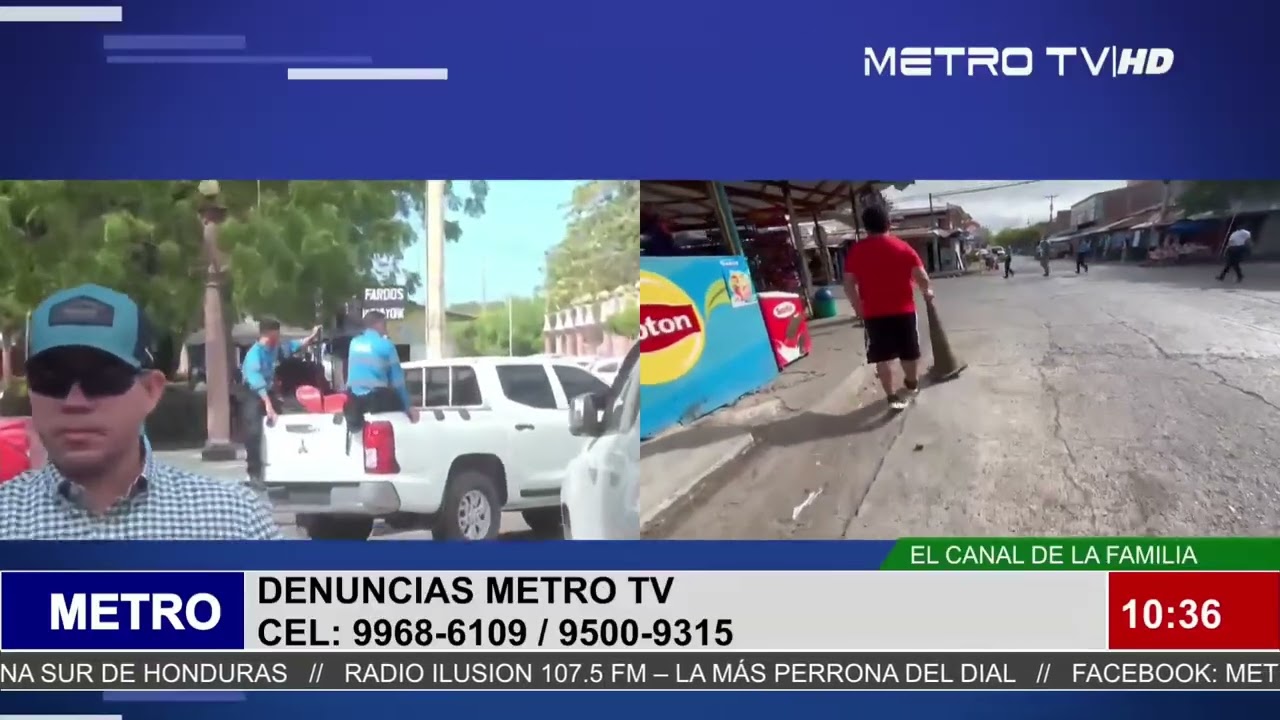 Policía Municipal de Choluteca comienza a decomisar objetos que obstaculizan las calles de la ciudad