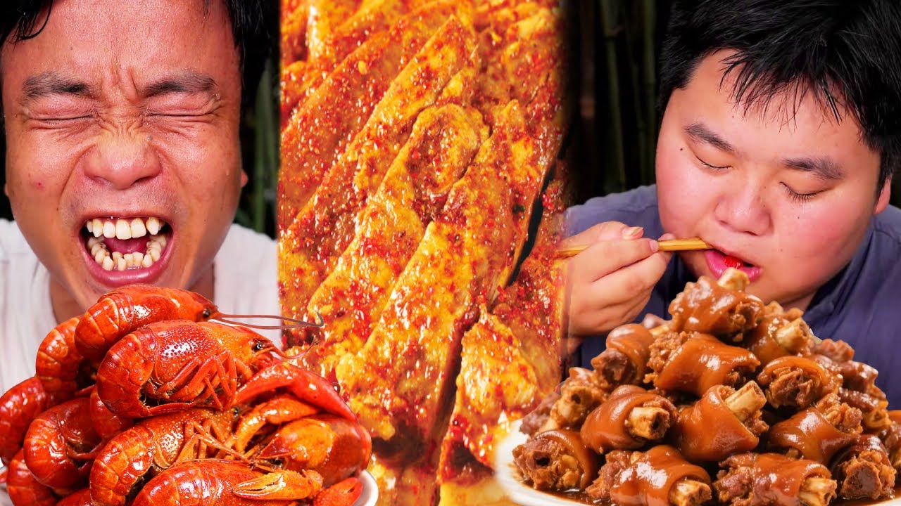 小鸭老板还是年轻！南瓜的话也敢信！没吃皮燕子都算好运！#农村美食#吃播#辣椒酱#抖音美食#tiktok#美食盲盒#spicy