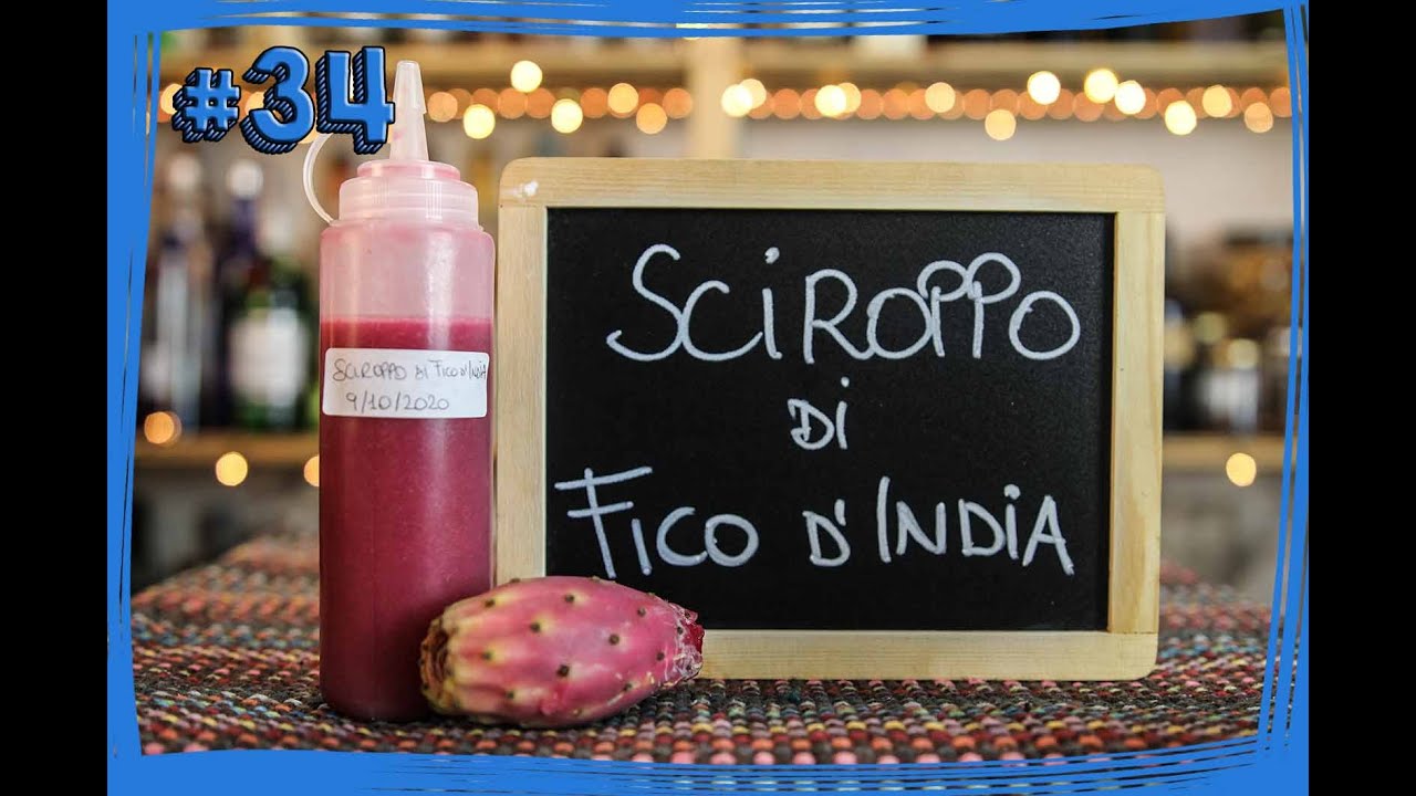 #34 Basi e Premix - Come preparare uno sciroppo di FICO D'INDIA super SAPORITO in semplici passaggi