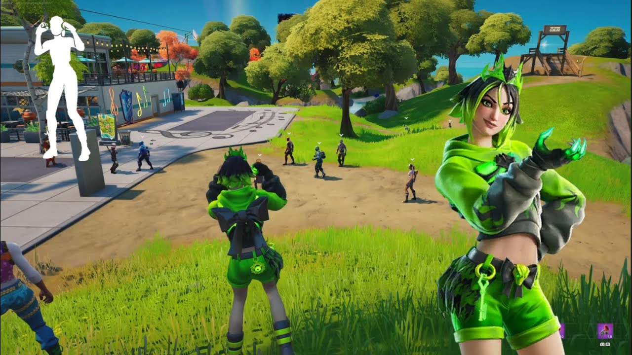 *New* No Tears emote + Stygian Persephone Style in Party Royale | Fortnite