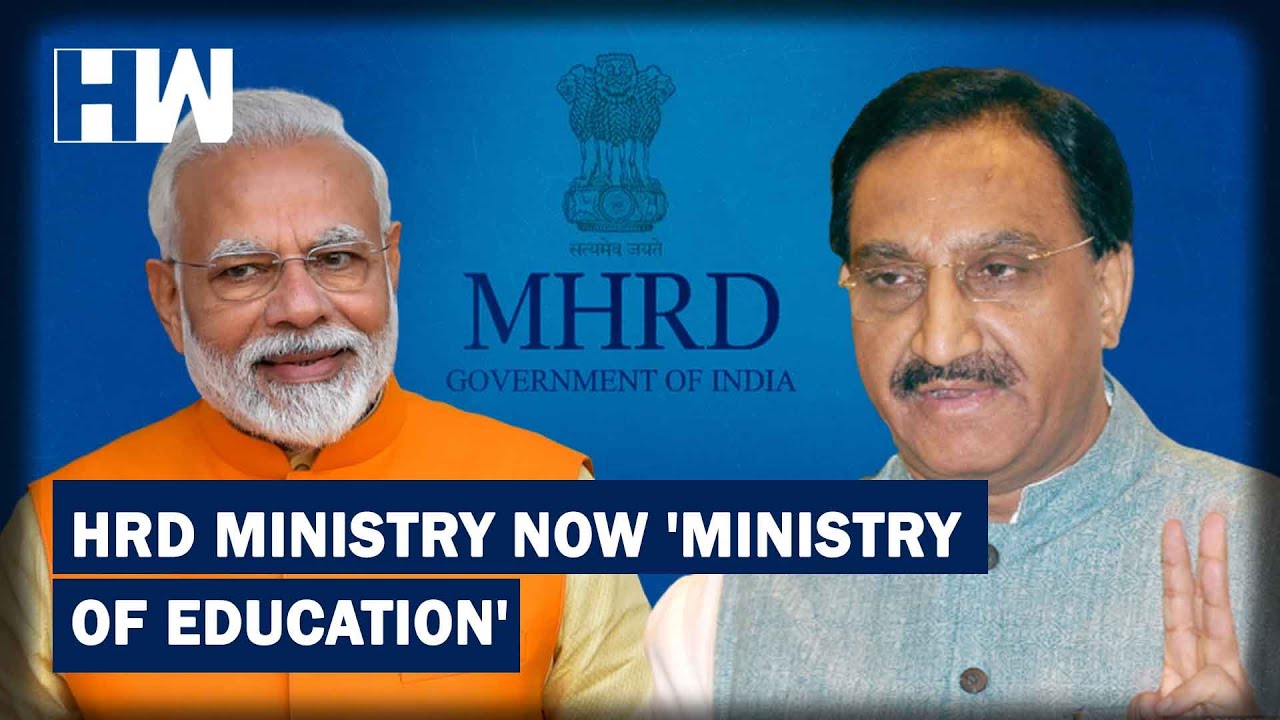 Headlines: Human Resource Development Ministry Name Changed To Ministry of Education