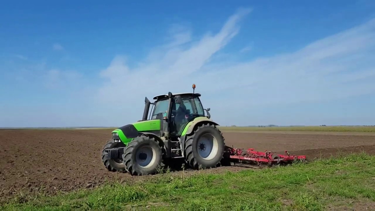 Deutz - Fahr M620 cultivation with Vogel&Noot Vibro Cult 570 ( Setvospremiranje )
