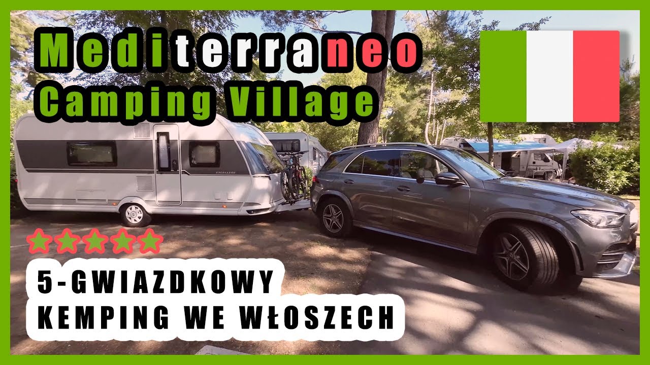 Mediterraneo Camping Village koło Wenecji - włoskie wakacje z przyczepą kempingową