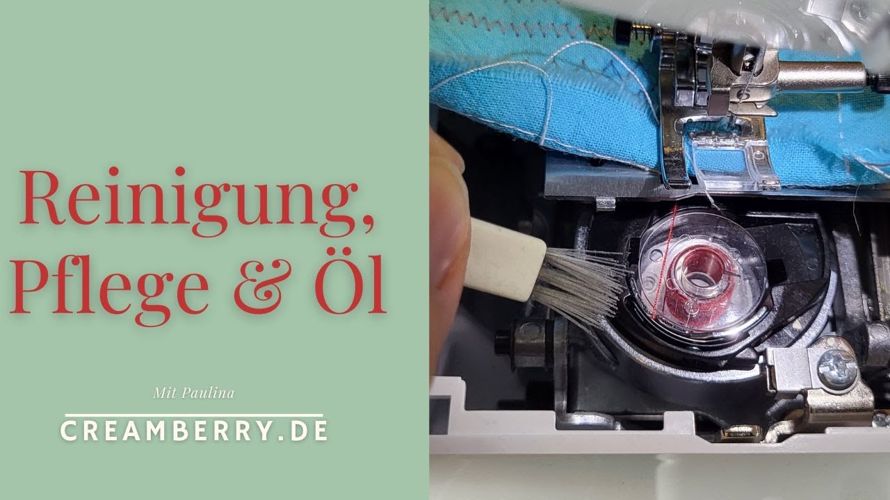 Brother, Veritas, Singer, Husqvarna & Pfaff Nähmaschinen Reinigung & Pflege