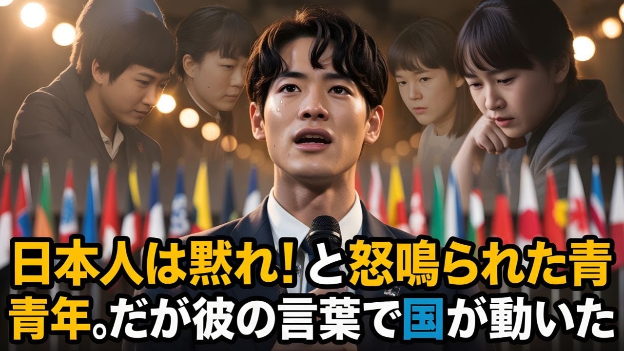 「日本人は黙れ！」と怒鳴られた青年。だが彼の言葉で国が動いた
