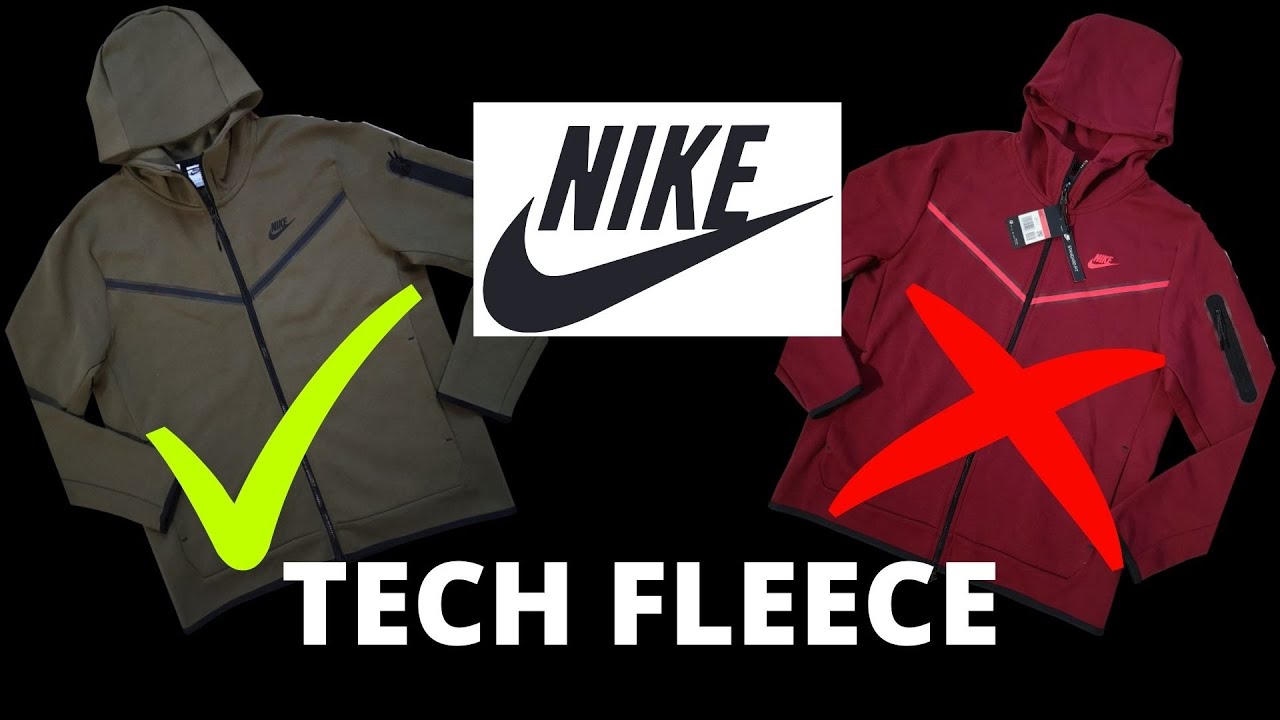 How to spot a fake Nike Tech Fleece Hoodie | Real vs Fake | Mens Tracksuit