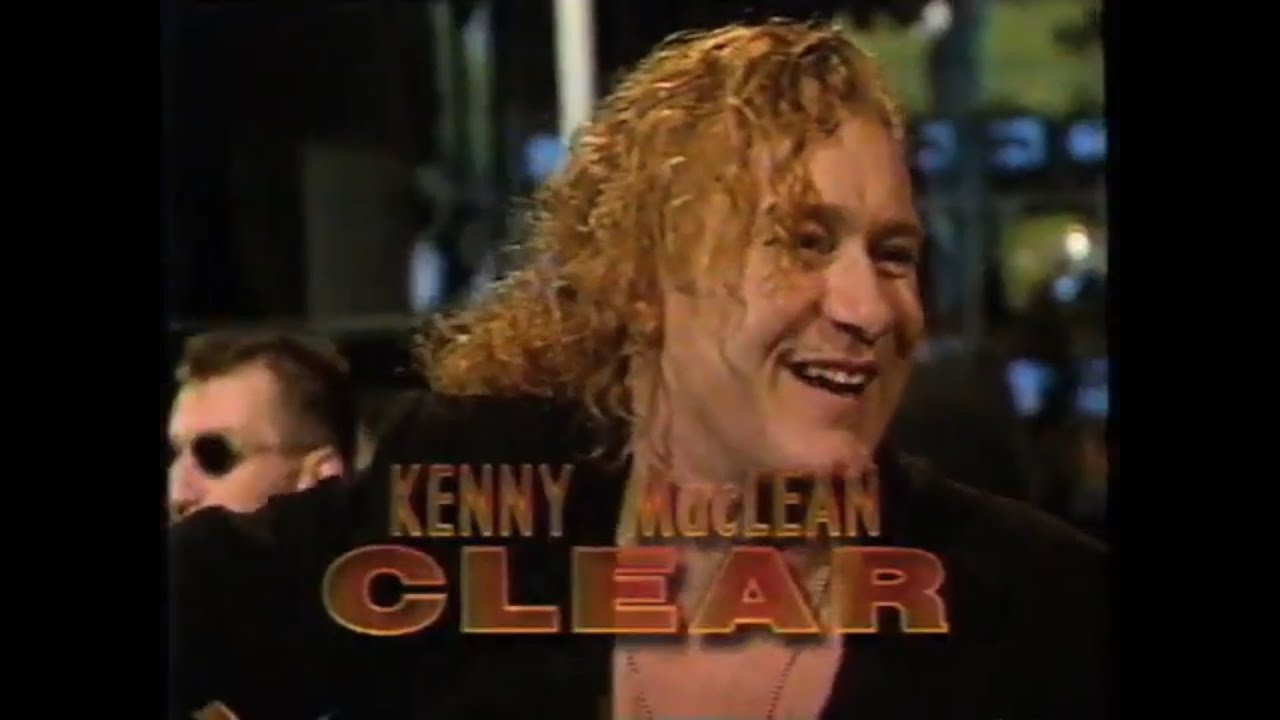 Kenny MacLean & Clear - Musique Plus interview Oct 5 1995