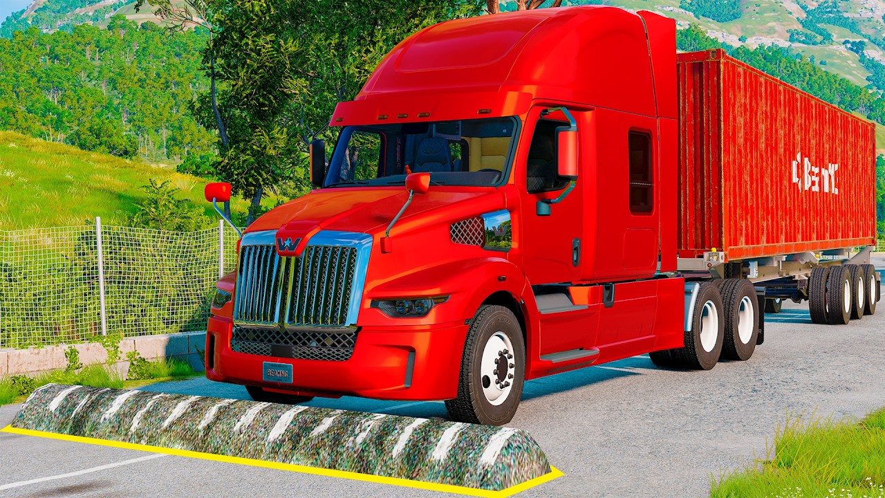 Trucks vs Speed Bumps