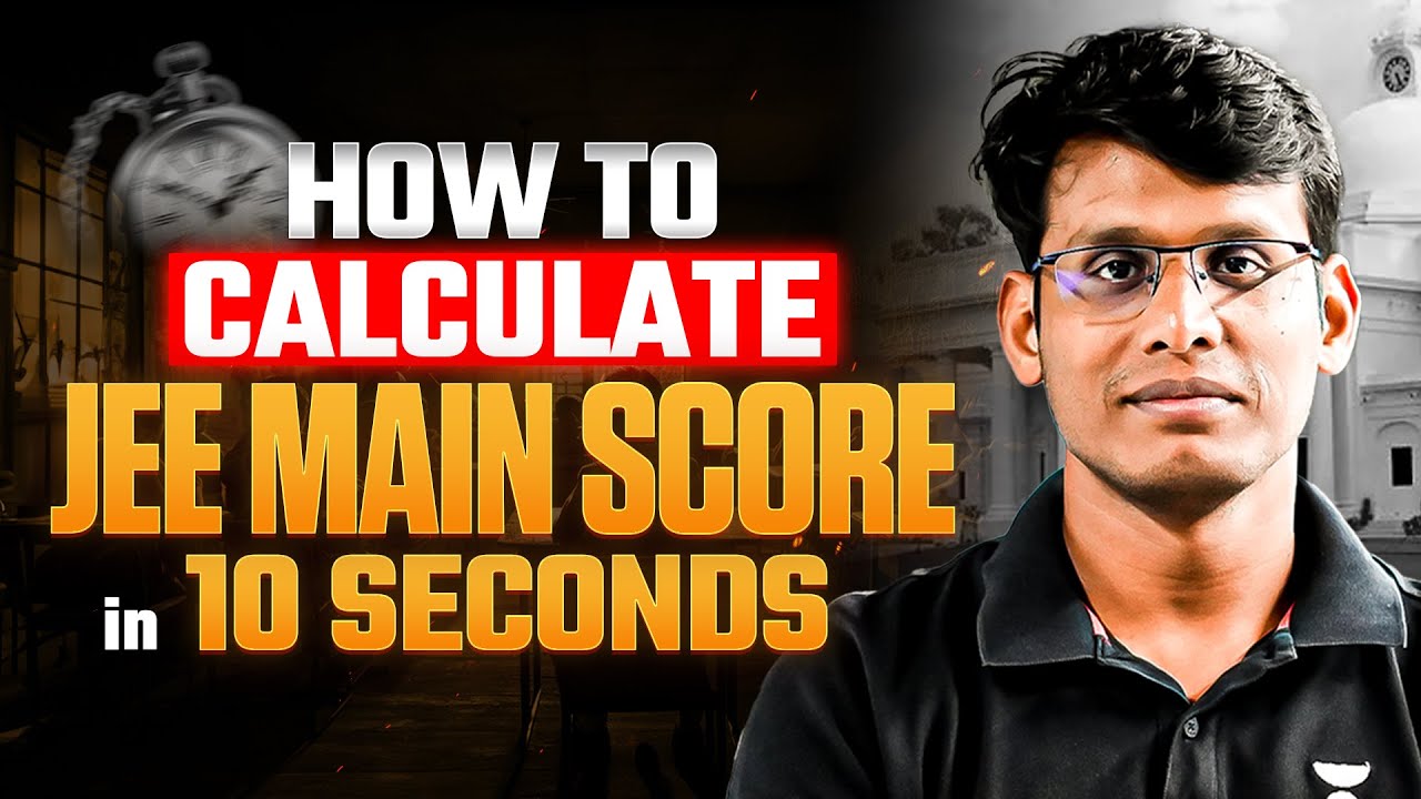 Calculate your JEE Main Marks in 10 Seconds! 🔥 | JEE Main Answer Key/Response Sheet Out!