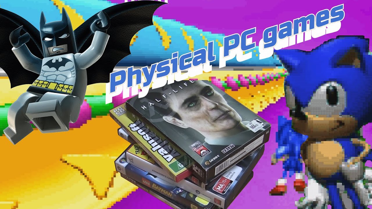 Physical Copies of PC games are weird