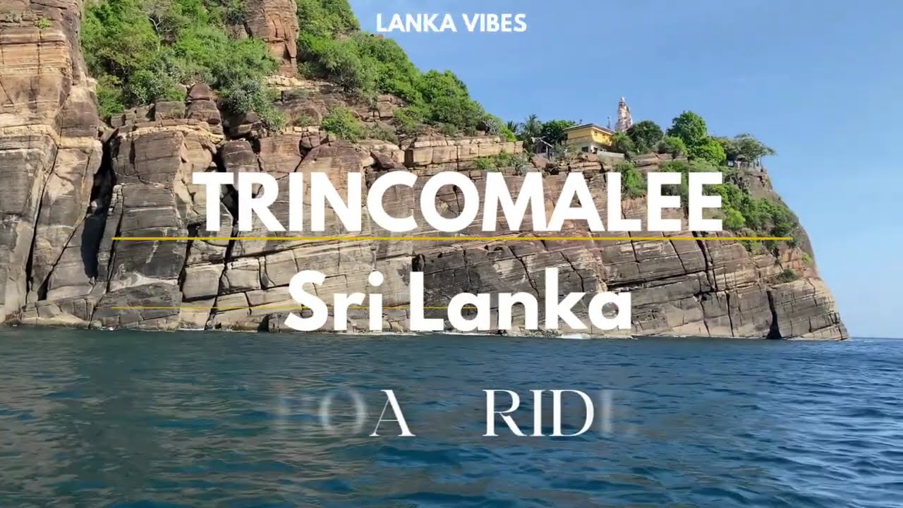You Won’t Believe This Sea Rock in Sri Lanka! 🌊#Trincomalee #BoatTrip #TravelSriLanka #BlueSea