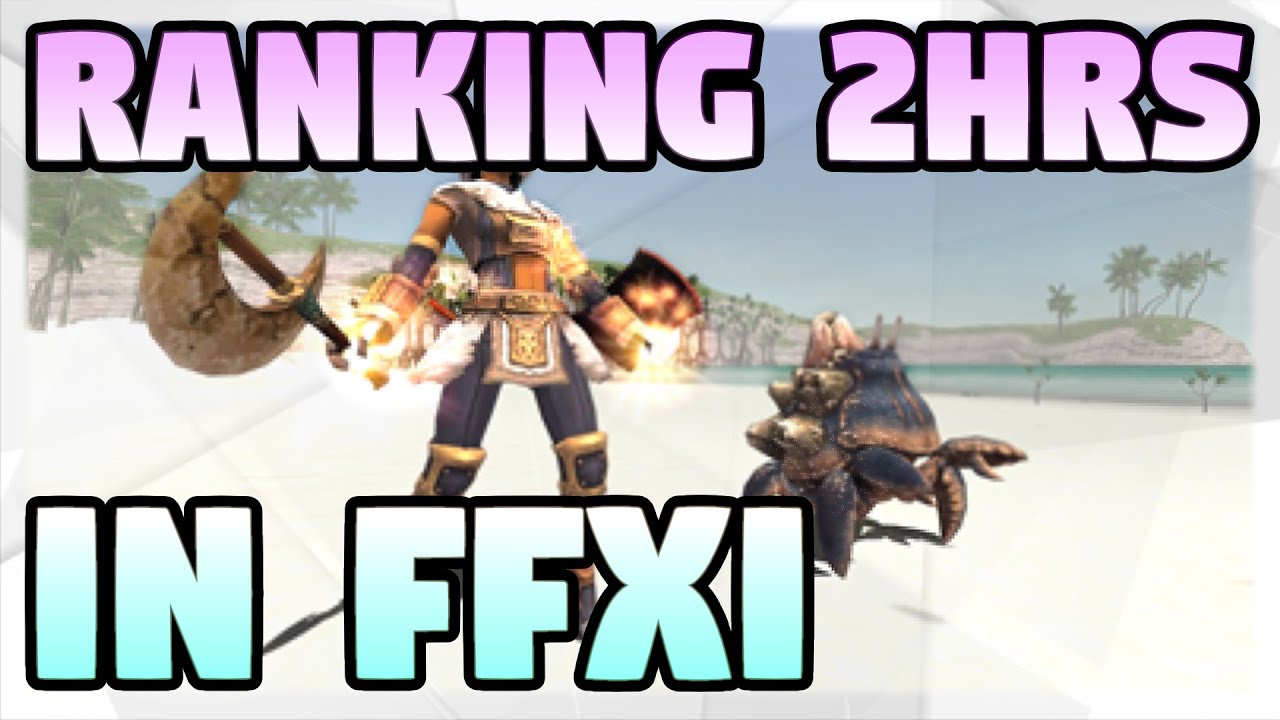FFXI Classic Tier Lists - 2HR Rankings!