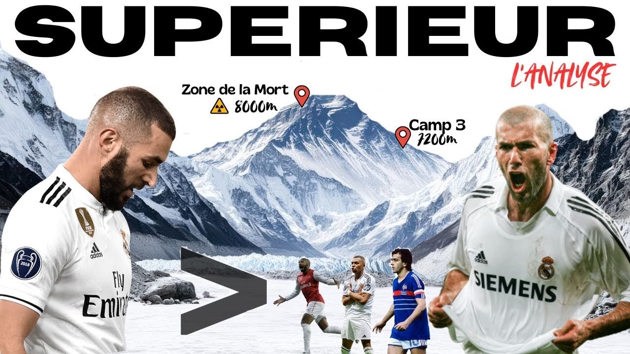 Benzema Vs Zidane: Même Sommet Altitude différentes💀 #football #benzema #goat #zidane #france 