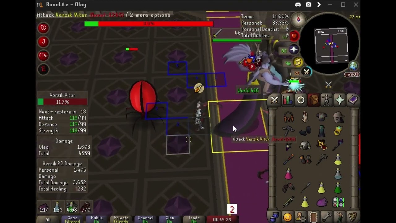 Verzik Flowstate (5-ticking p2, PogTank P3)