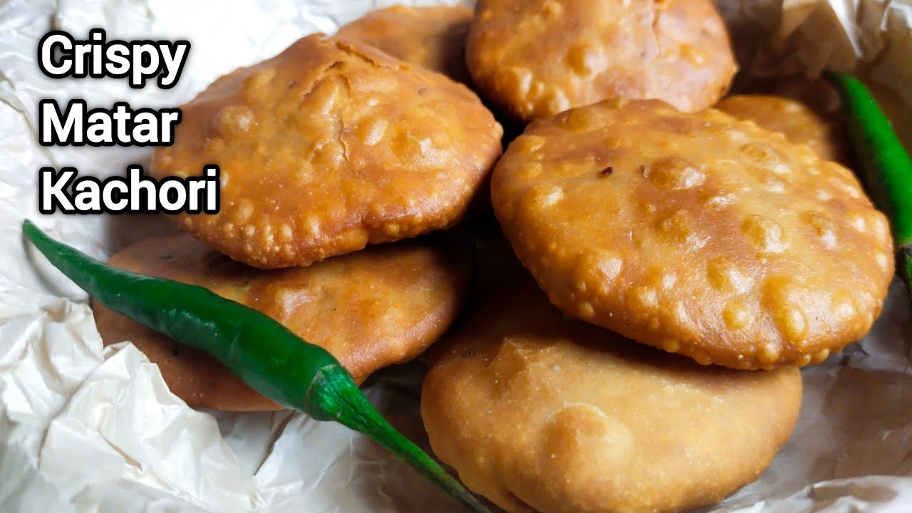 Crispy Matar Kachori Recipe | matar ki khasta kachori | how to make kachori at home