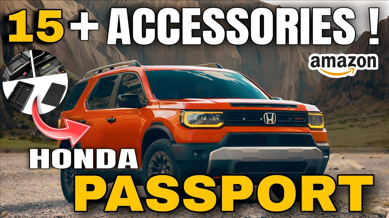 🔥Незаменимые аксессуары для Honda Passport на Amazon 😱 Обновитесь уже сегодня! #HondaPassport #Ca...
