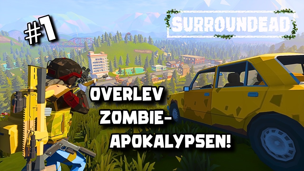 Overlev zombie apokalypsen! Surroundead del 1 PC Dansk