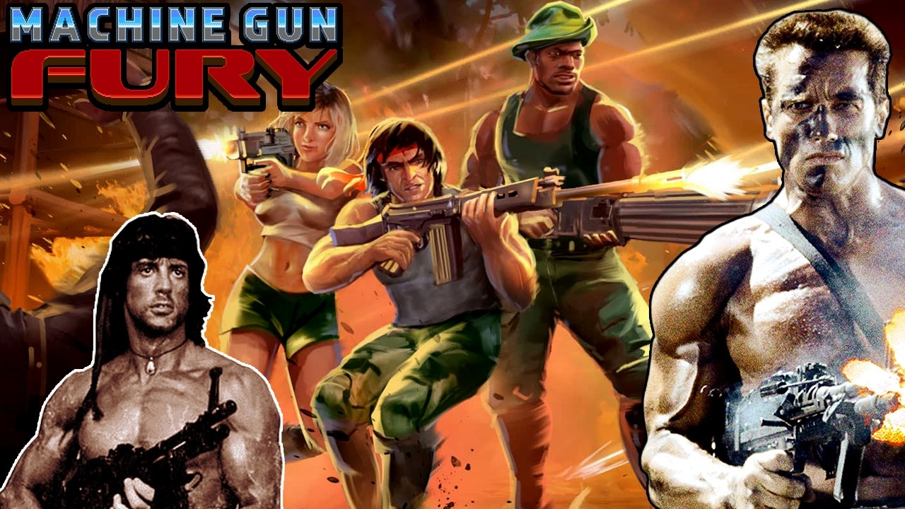 Автоматический режим, захватывающая ярость - Обзор Machine Gun Fury