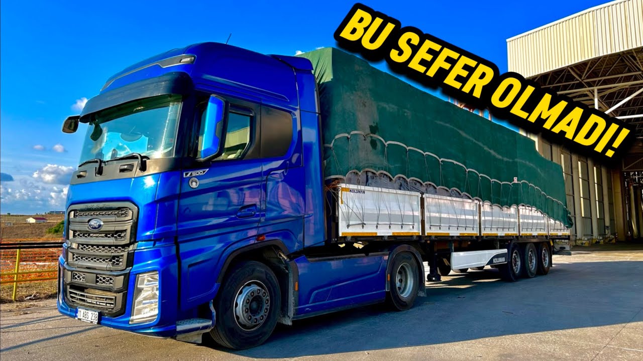 ARABAYI VURDUM, YÜKÜM KAYDI..