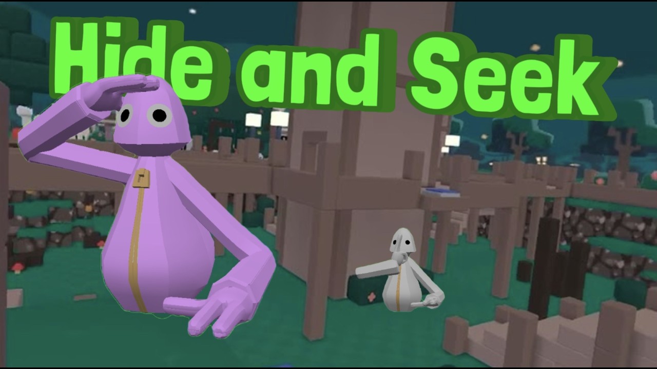 Playing Hide and Seek in my new Sandbox