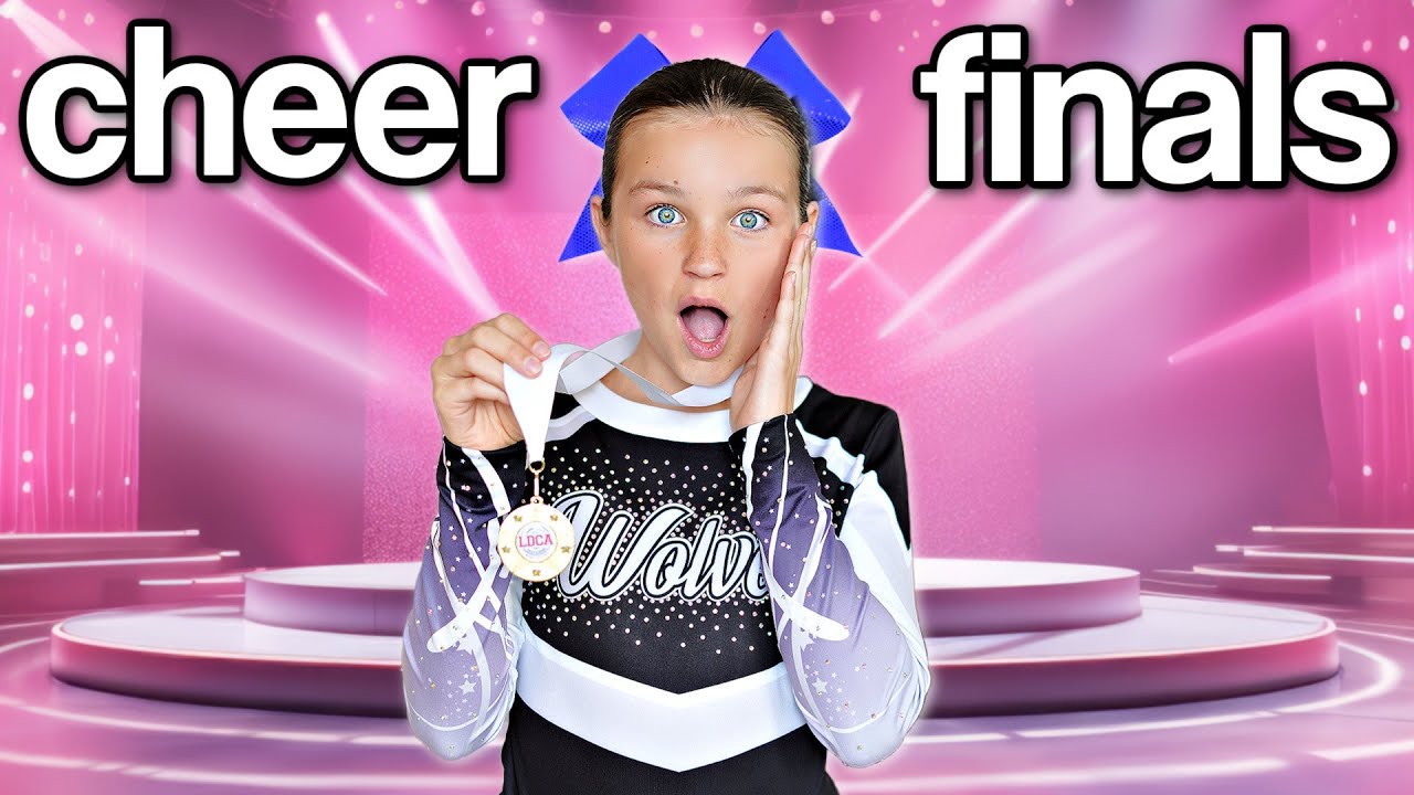 SHE PLACED AT SUMMER FINALS CHEER COMP! *Emotional* | Family Fizz
