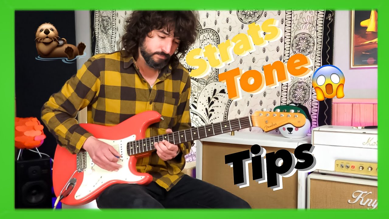 STRATOCASTER TONES!! My favourites setting and tricks ⚡️🎸 Diliberto pickups JM