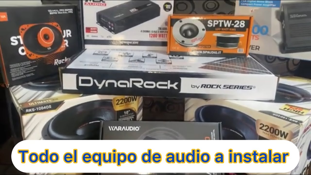 Sistema de audio a instalar a/ Spark  beat
