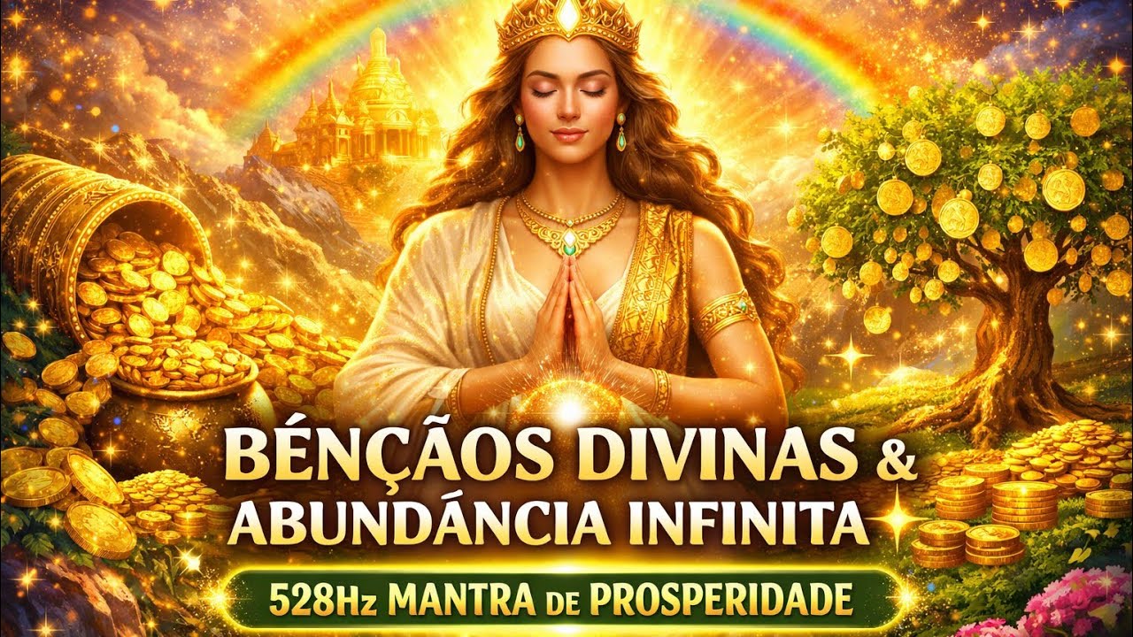 ✨ Ative a Frequência 528Hz | Música Poderosa para Atrair Bênçãos Divinas e Abundância Infinita 