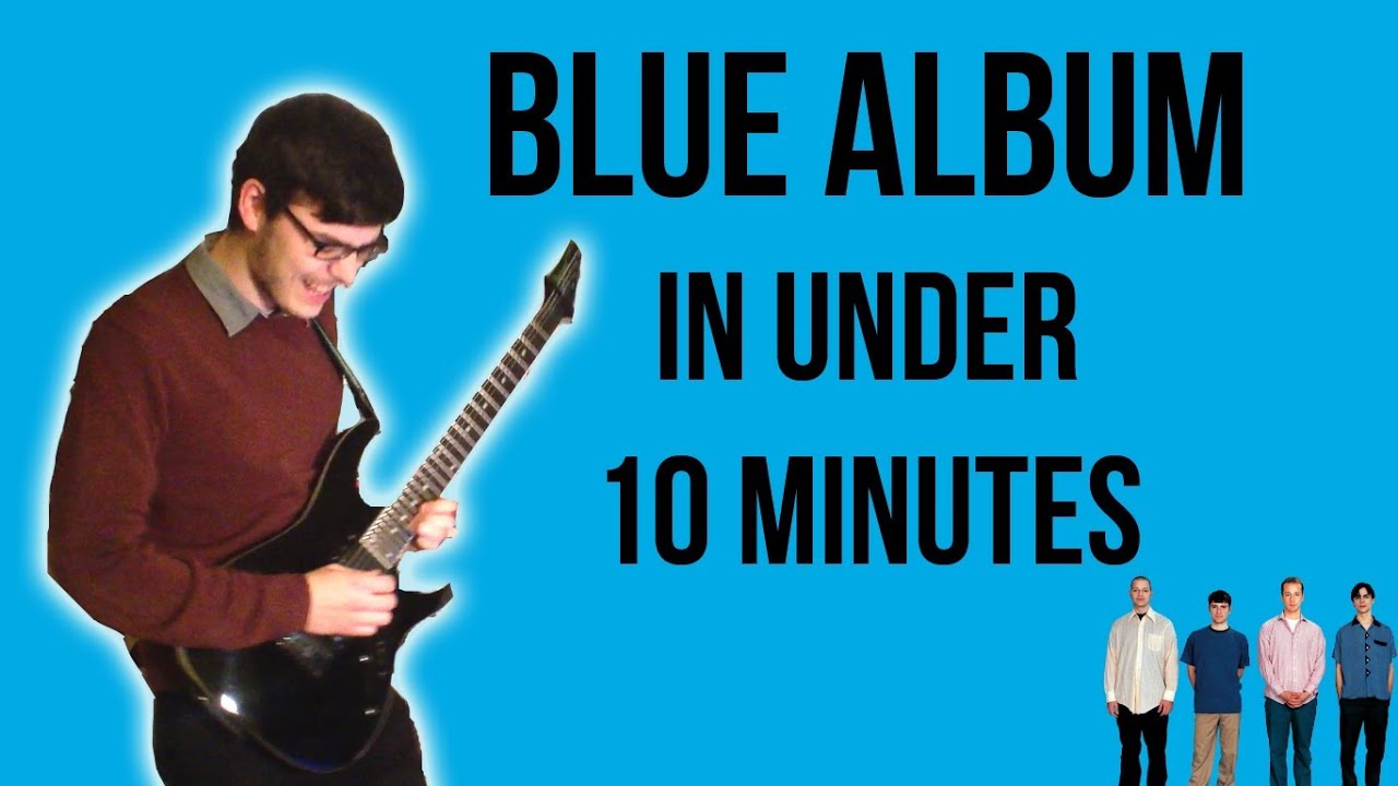 Weezer's Blue Album in 10 minutes (Guitar Cover)