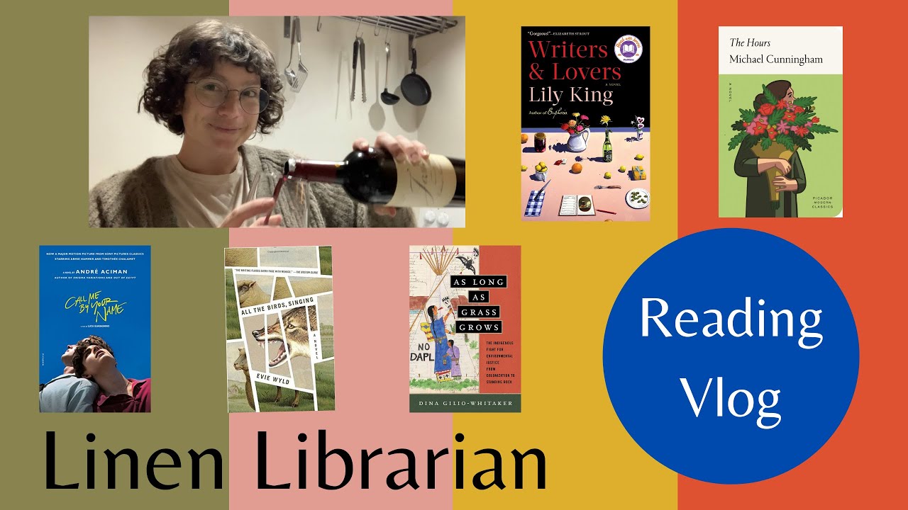 Reading Vlog: winter reads, books from work, wine, and my neverending TBR